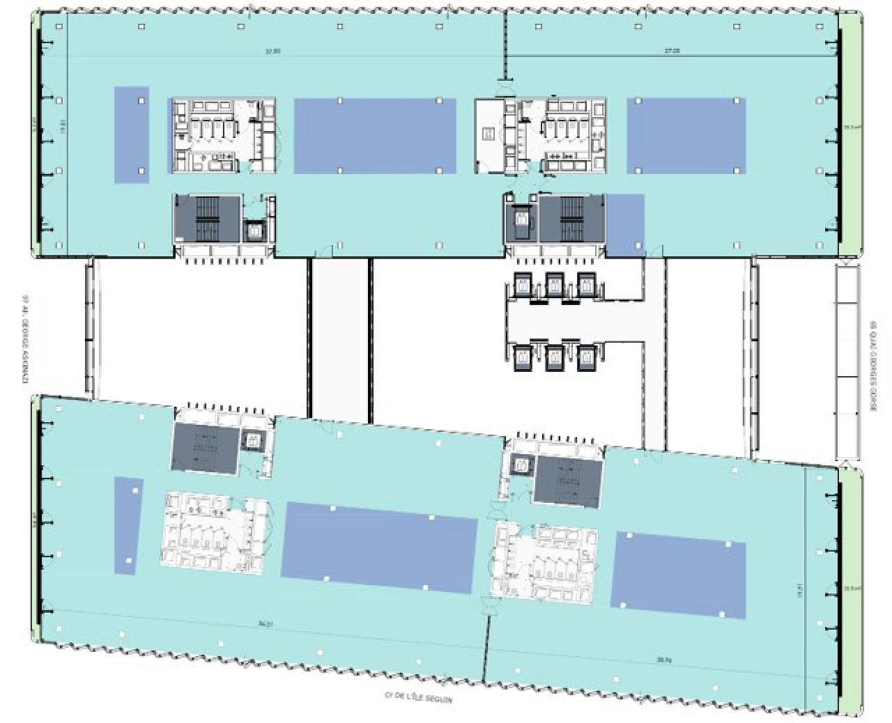 Bureau Boulogne-Billancourt 12891m² Location bureau Boulogne-Billancourt Hauts-de-Seine OLBUR2422582 10